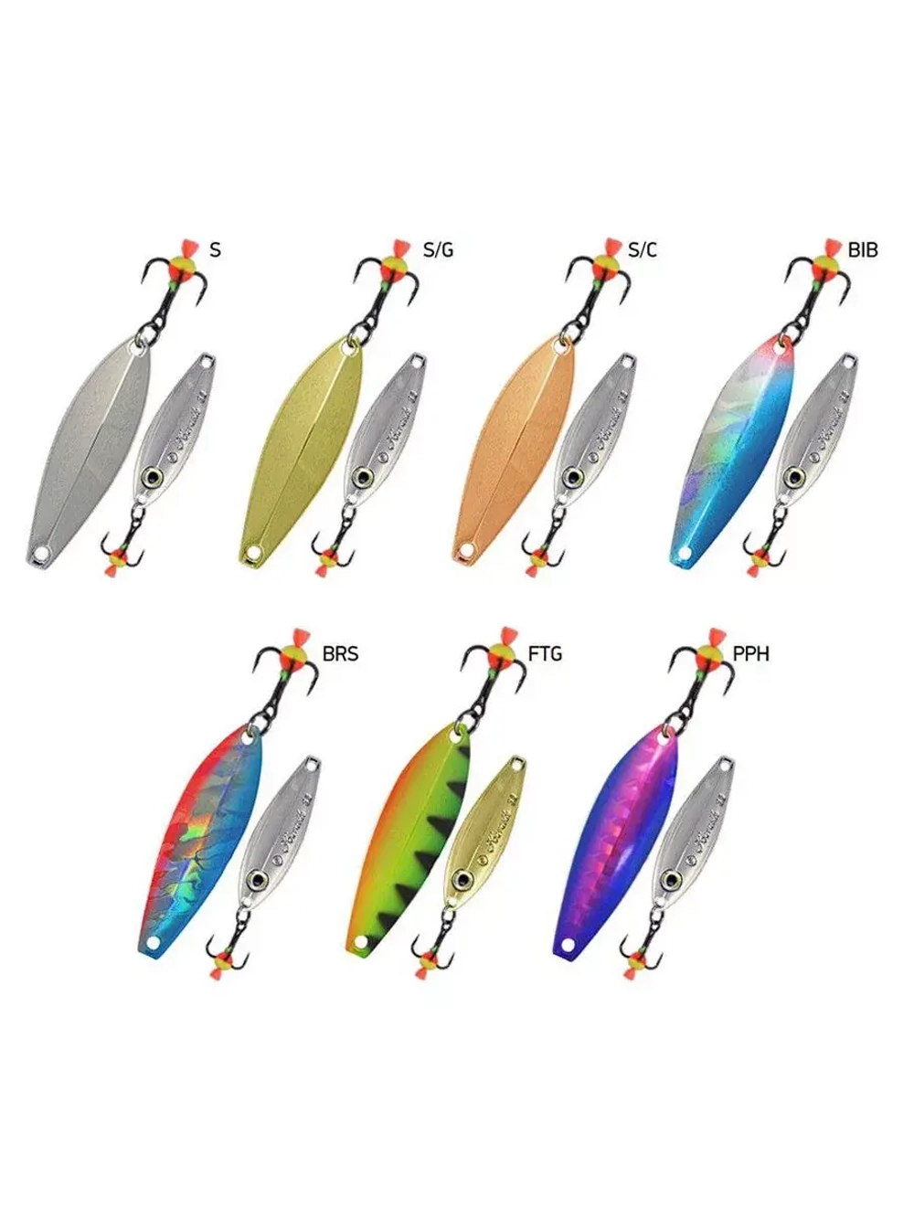 Блесна для зимней рыбалки ECOPRO Karasik, 30мм, 3г, PPH на окуня, щуку, вертикальная