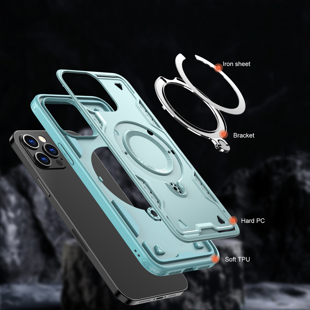 Чехол Magneto Case с кольцом для iPhone 12/12 Pro