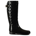 HUNTER Waterproof Rain Boots Women"s Black