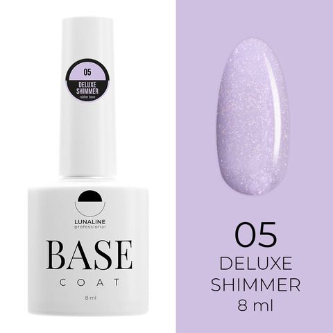 Базовое покрытие LunaLine Rubber Deluxe с шиммером - 05