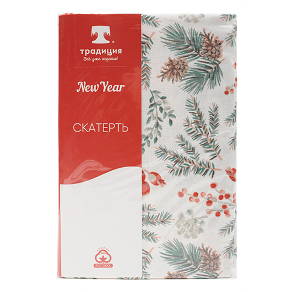 Скатерть 145*180см Ягодки «NewYear»