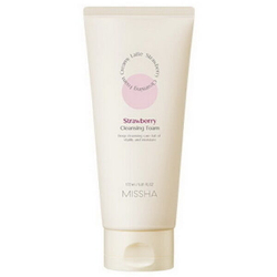 Очищающая пенка с экстрактом клубники Missha Creamy Latte Strawberry Cleansing Foam, 172мл