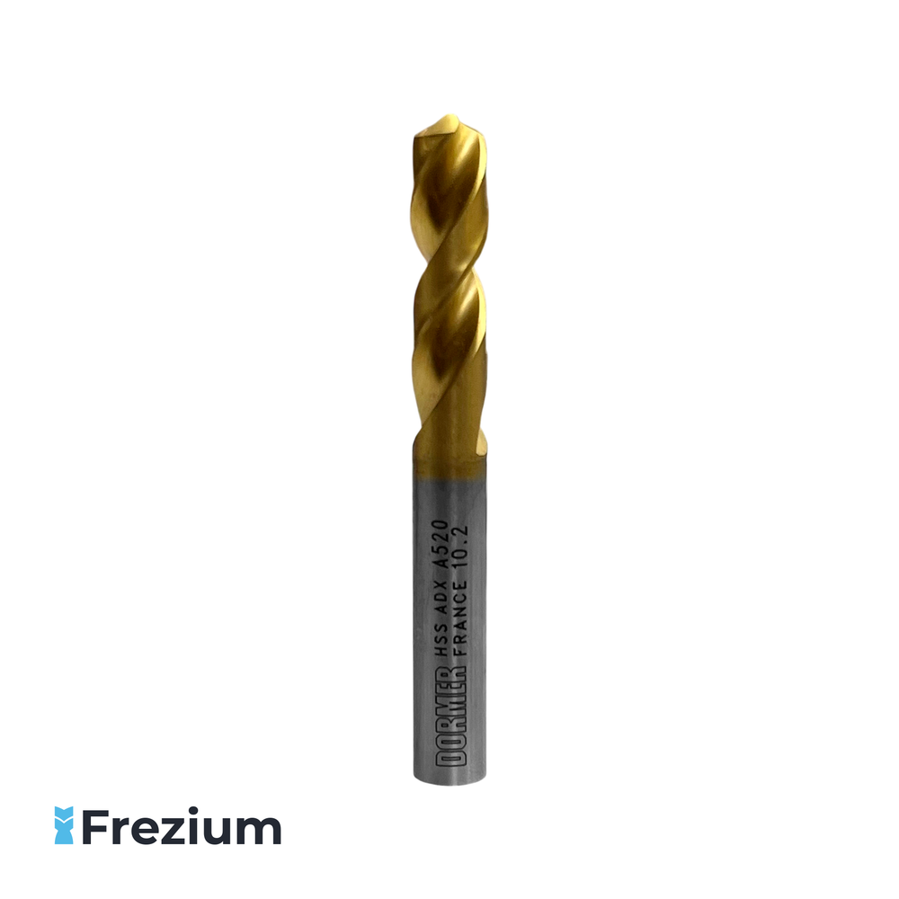 Сверло по металлу &quot;Dormer&quot; (HSSCo-TiN; 10.2x43x89 мм; A520)
