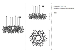 Подвесная люстра Heracleum the Big O