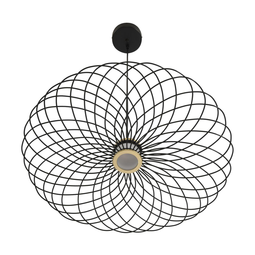 8379/10L LEDIO черный, металл/акрил Подвес LED 10W 3000K 220V CAMOMILE