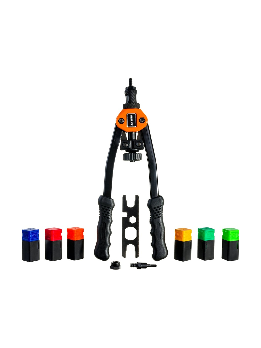 Заклепочник для резьбовых заклепок Gigant двуручный M3-M10 GHR-10