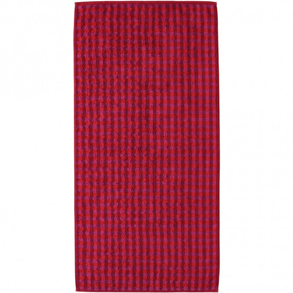 Полотенце 30x50 Cawo Puro Allover 531 малиновое