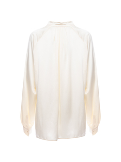 MAX MARA блузка - молочный