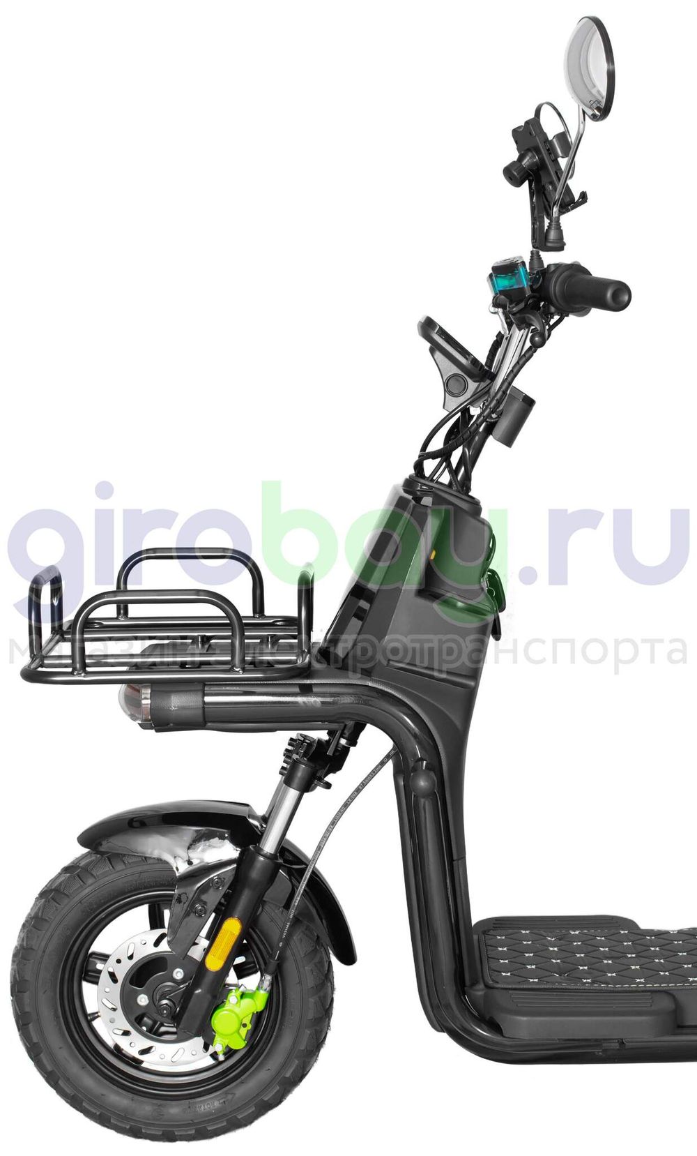 Электроскутер IKINGI XC-2 (60V/40Ah) - Черный фото №10