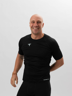 Спортивная футболка DRI FIT реглан TOTEMIC CLO черная