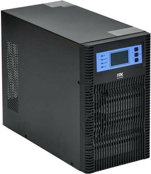 Источники бесперебойного питания (UPS, ИБП) ITK (группа IEK) Источник бесперебойного питания ELECTRA OT 3кВ.А/3кВт LCD 72В DC с АКБ 6х7А.ч ITK EOT-0003KVA-1-006