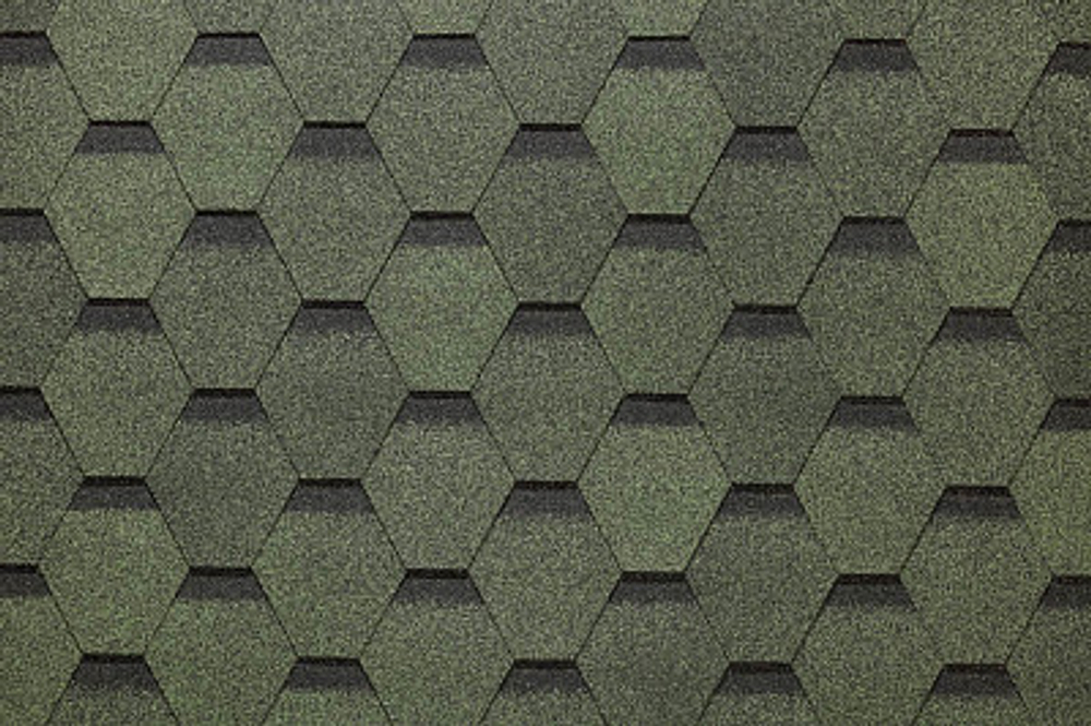 Гибкая черепица Döcke PIE EUROPA/ KARAT/ Зеленый