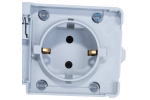 Розетка 1-местная накладная IP65, 16A-250В, серый Эксперт ЭРА