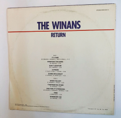 Винтажная виниловая пластинка LP The Winans Return (Россия 1992)