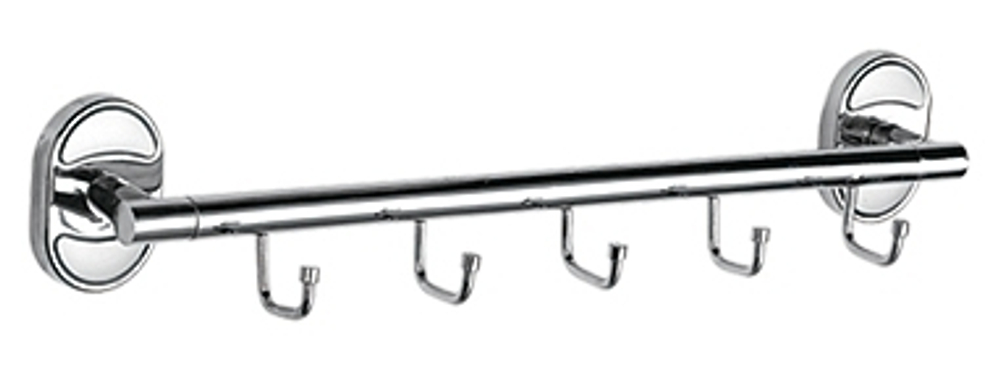 31016-5 П/держатель 5 крючка HANSEN (20/1шт)