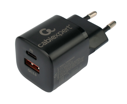 Зарядное уст. Cablexpert MP3A-PC-47 QC3.0/PD