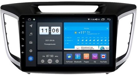 Магнитола для Hyundai Creta 1 2016-2021 - Vomi ZX310R10-7862 Android 10, ТОП процессор, SIM-слот