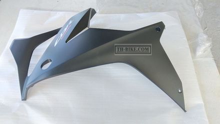 64220-MKY-D10ZB. COWL SET A, L. MIDDLE (WL) *NH436M* (NH436M MAT GUNPOWDER BLACK METALLIC). HONDA