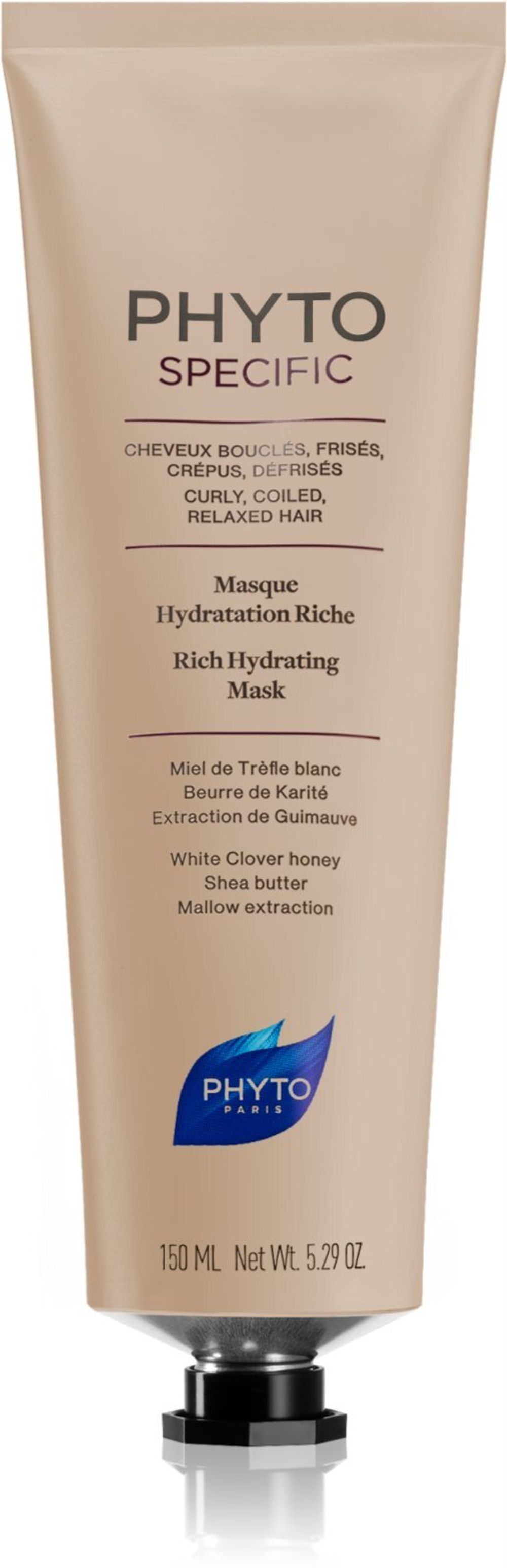 Phyto Specific Rich Hydrating Mask - питательная маска для кудрявых и волнистых волос /   150  ml  / GTIN 3338220100666