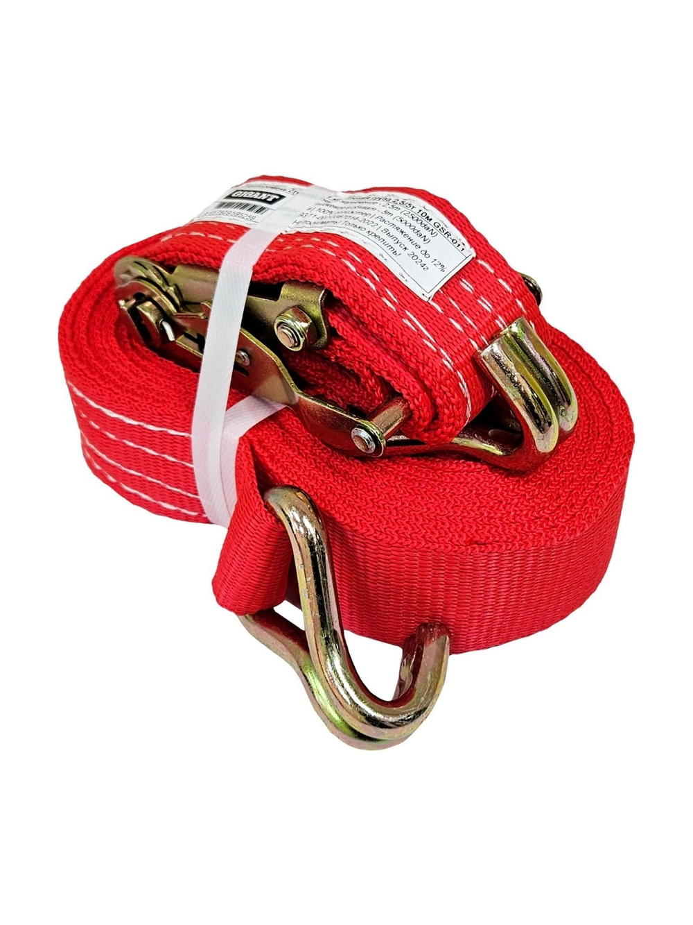 Стяжной ремень для крепления груза Gigant 2,5/5т 10м GSR-011