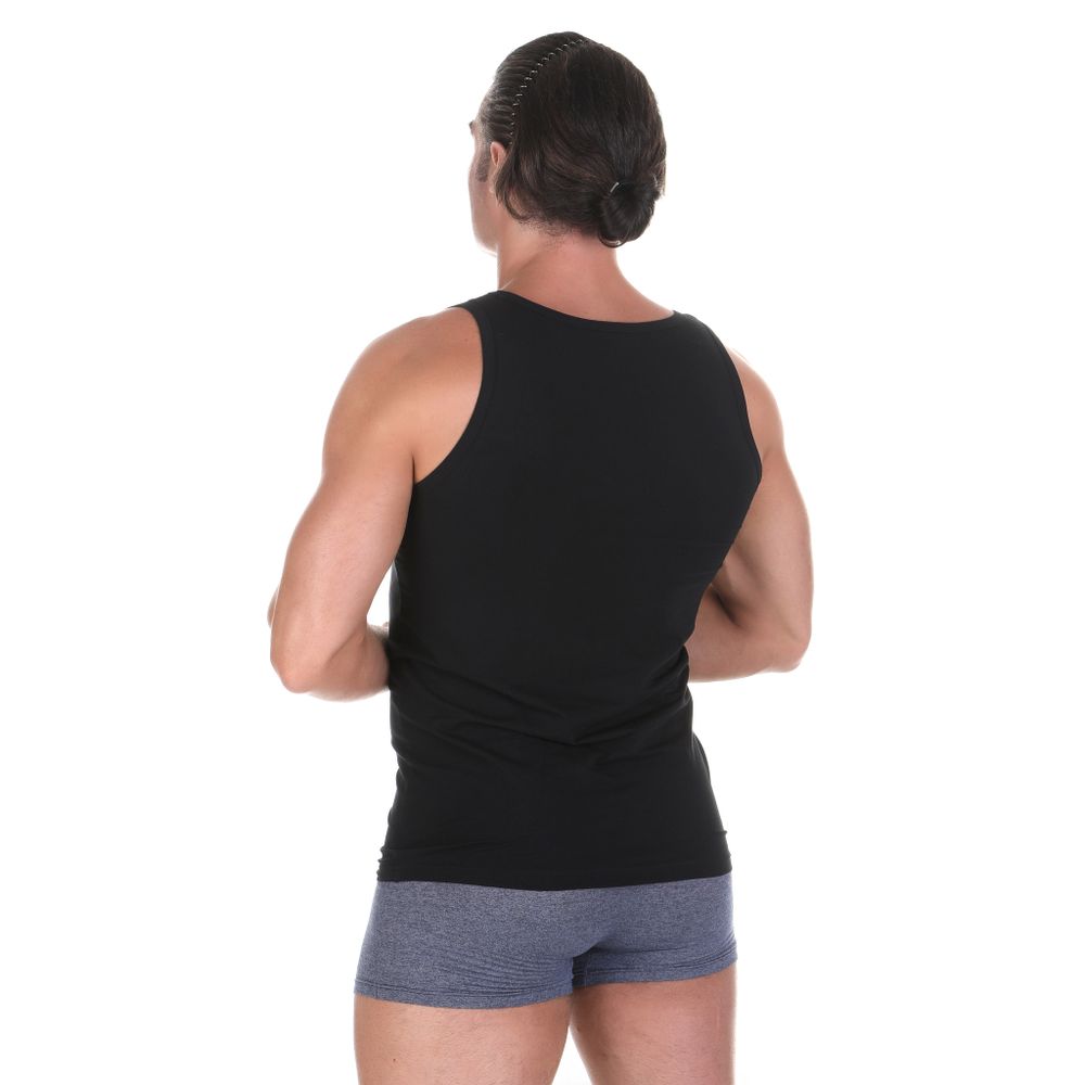 Мужская майка черная BALDESSARINI 90043/6083 930