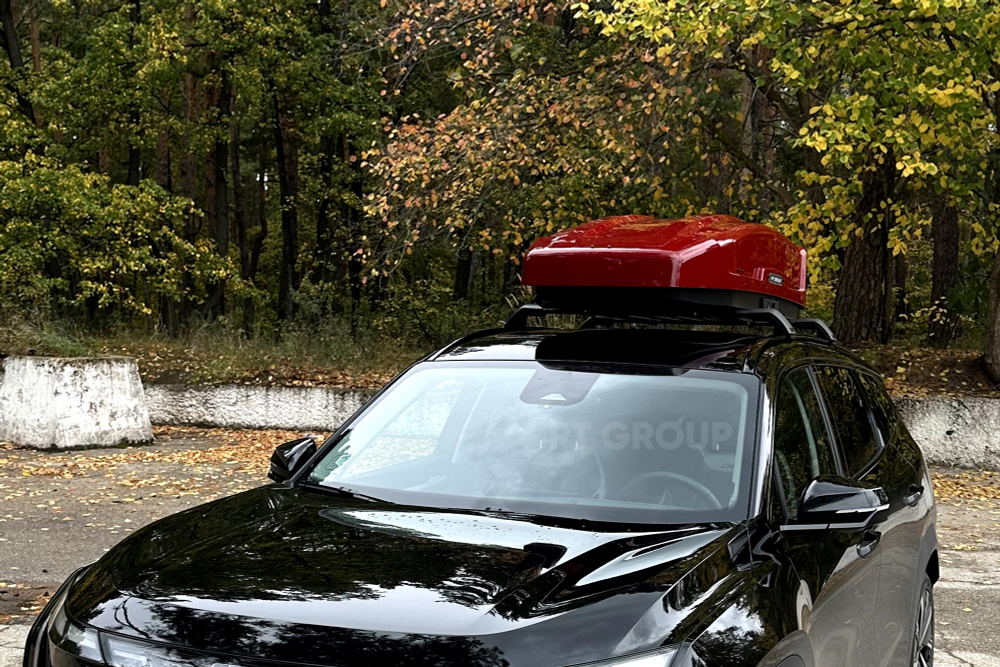 Бокс-багажник "Space" Red Luxe (490л)