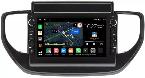 Магнитола для Hyundai Solaris 2 2020-2022 (штатная навигация) - Canbox 9-TK957 Android 10, Быстрая, CarPlay, 4G SIM-слот