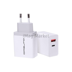 Сетевое зарядное устройство Орбита OT-APU34, 1 USB-A, 1 USB-C, 15W, 3.1A, белый