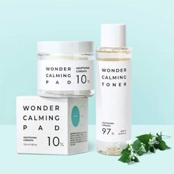 Esthetic House Houttuynia Cordata 10% Wonder Calming Pad успокаивающий подушечки, пропитанные тоником
