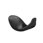 Черное перезаряжаемое эрекционное кольцо Gemma (Цвет: черный)