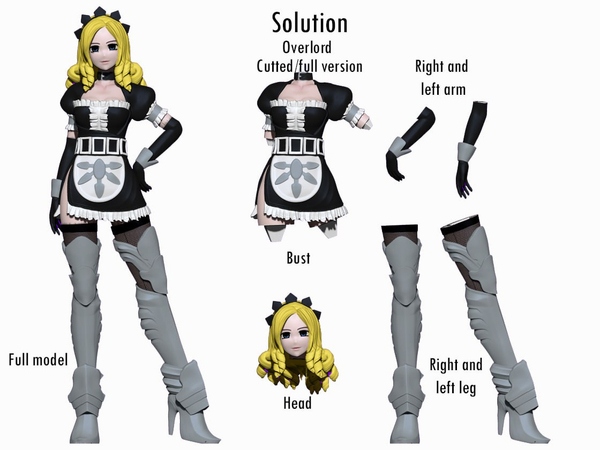 SOLUTION - OVERLORD Фигурка