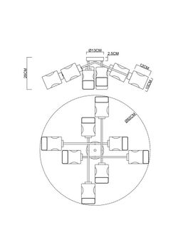 Потолочная люстра Arte Lamp