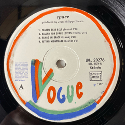 Винтажная виниловая пластинка LP Space Magic Fly (Франция 1977)