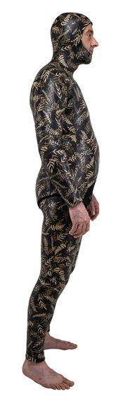 Гидрокостюм Aquateam Elite голый неопрен Heiwa 8 мм Черный