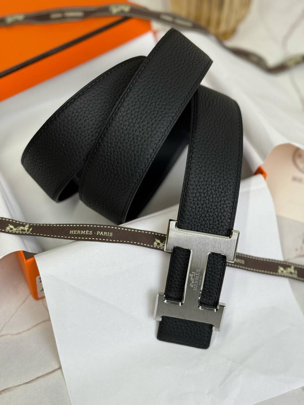 Ремень Hermes двухсторонний