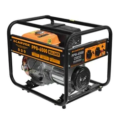 Бензиновый генератор "CARVER" PPG-6500 BUILDER