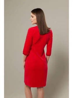 Халат велюровый на молнии