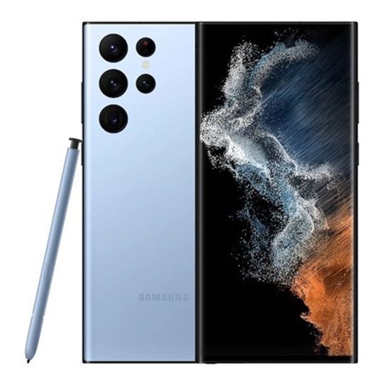 Смартфон Samsung Galaxy S22 Ultra 8/128 ГБ, голубой
