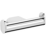 Крючок для ванны двойной латунь SANTORINI 16343.B глянцевый