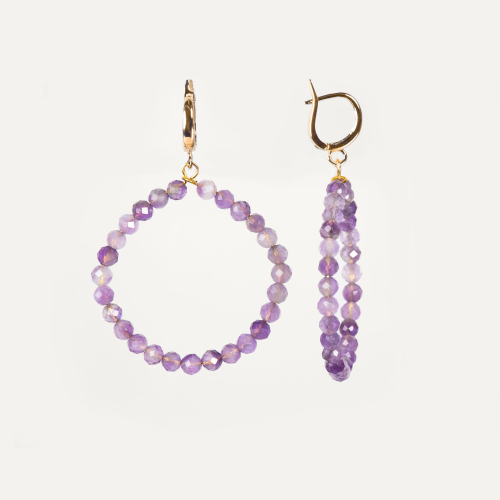 Серьги Ирис