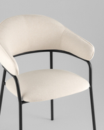 Стул обеденный Leya кремовый