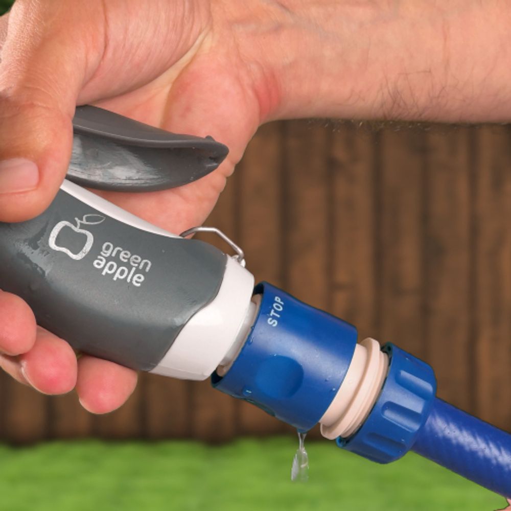 GWHM12-037 GREEN APPLE Пистолет-распылитель, пластик, 8 режимов