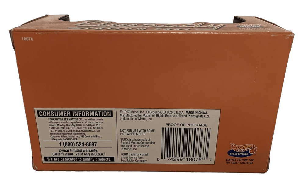 Hot Wheels Collectibles Elwoody Custom Cars Collector Set (1998)