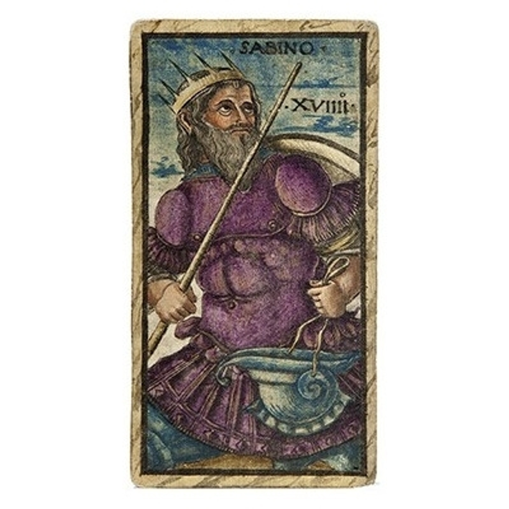 Набор "Sola Busca Tarot. Museum Quality / Таро Соло Буска. Музейное качество"