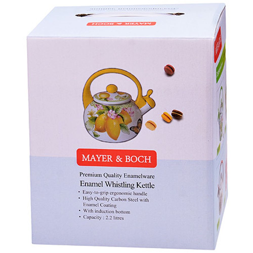 Чайник со свистком MAYER&amp;BOCH 29761 эмаль 2,2 л