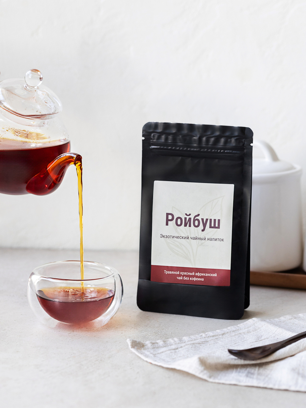 Напиток чайный - Ройбуш (Ройбос) - пакет 100 гр