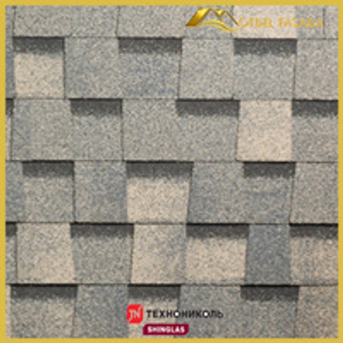 Гибкая черепица ТехноНиколь SHINGLAS Джаз Индиго 2м2 (Двухслойная)