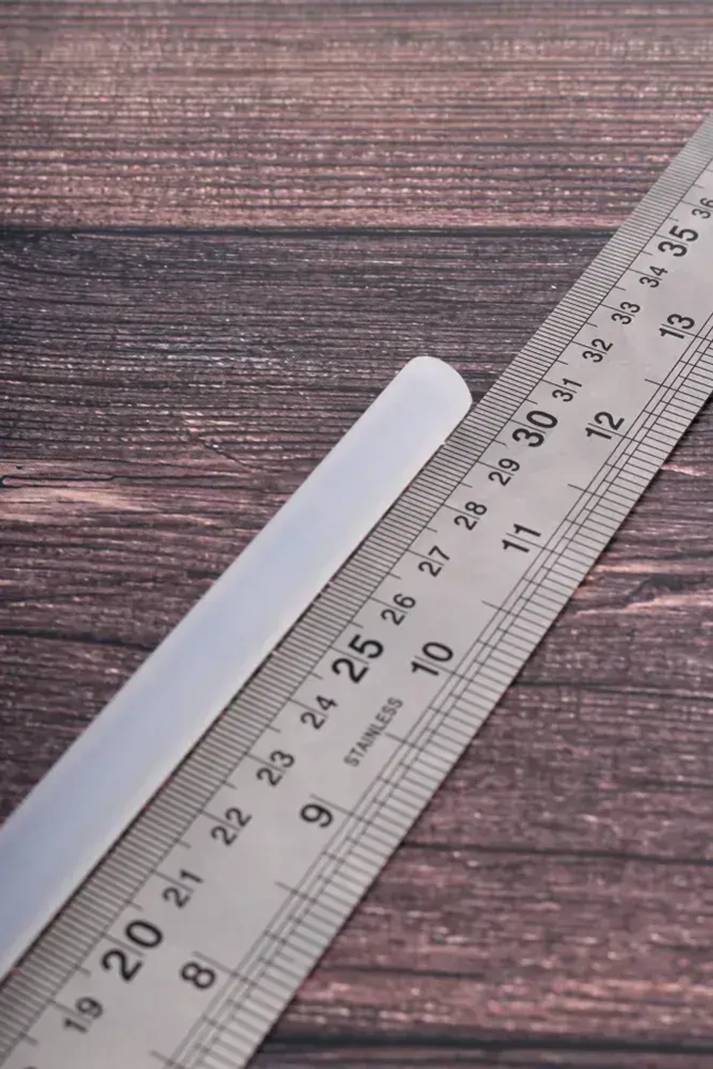 Термоклей для пистолета 11,2*300 мм, прозрачный 1кг (АльфаКлей)