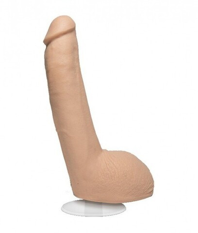 Фаллос-слепок на съемной присоске Xander Corvus 9''with Vac-U-Lock Suction Cup (вторая кожа) (Цвет: телесный)