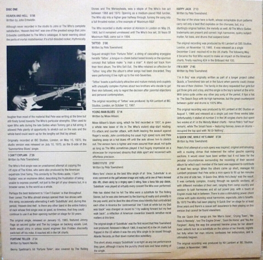 The Who / Live At Leeds (Deluxe Edition)(3LP)